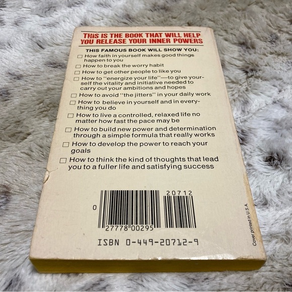 Vintage Book - The Power of Positive Thinking - Norman Vincent Peale - Picture 2 of 10